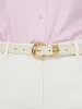 Gold Circle Buckle Belt sold by Suzy Shier