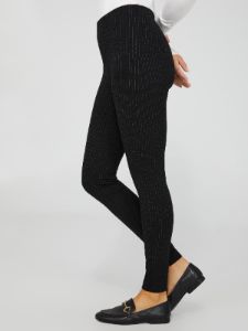 Pinstripe Skinny Leg Pull-On Pants sold by Suzy Shier