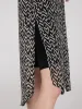 Printed Chiffon Button-Front Tunic Blouse sold by Suzy Shier