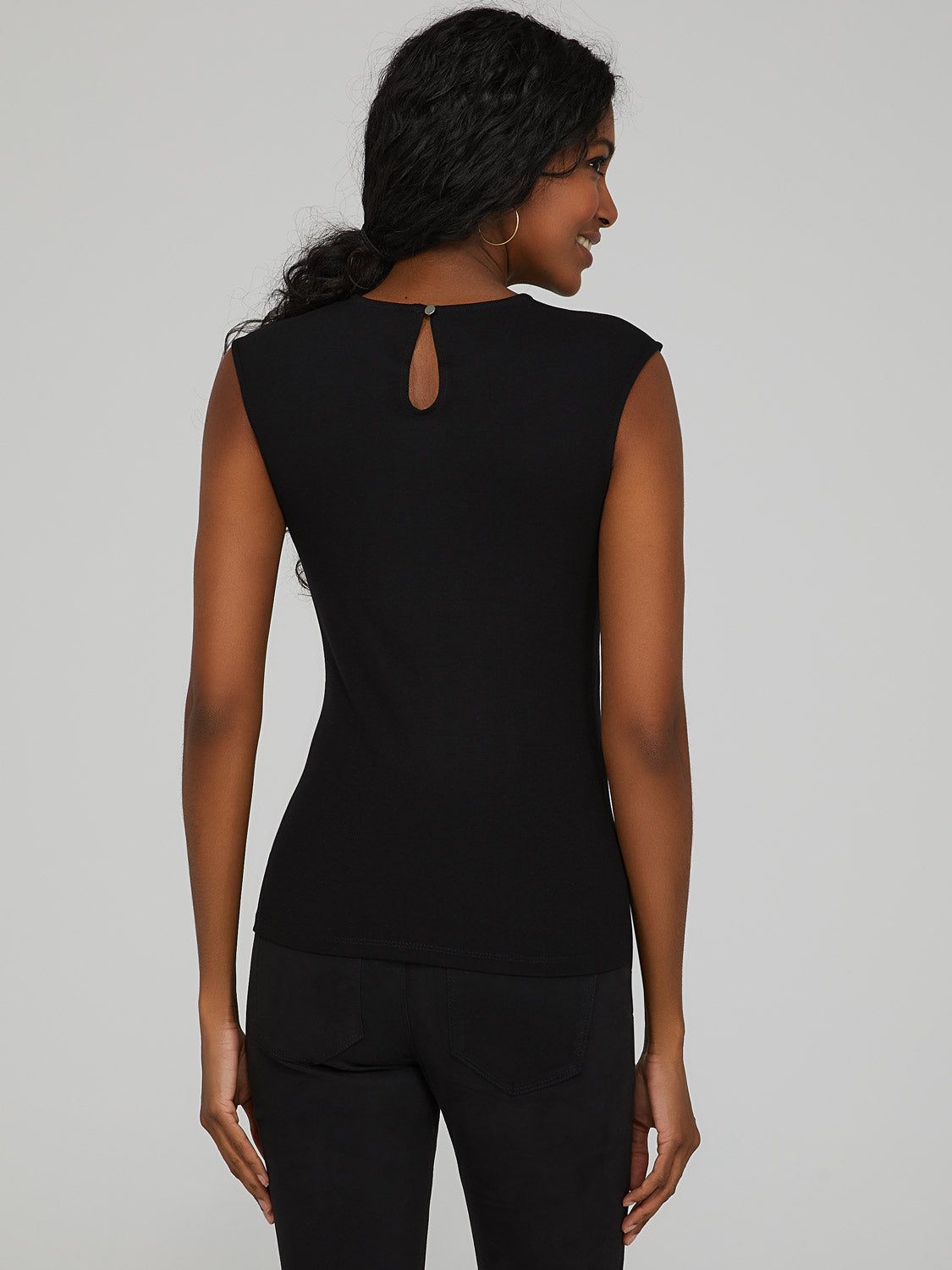 Sleeveless Shell Top sold by Suzy Shier product image thumbnail 4