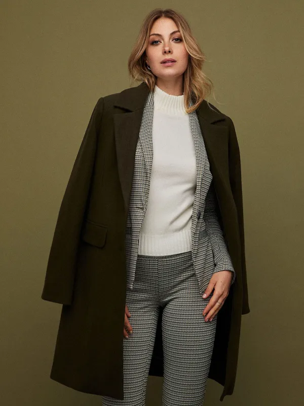 Two-Button Coat sold by Suzy Shier