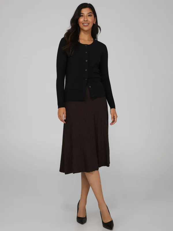 Sweater Knit Midi Skirt sold by Suzy Shier