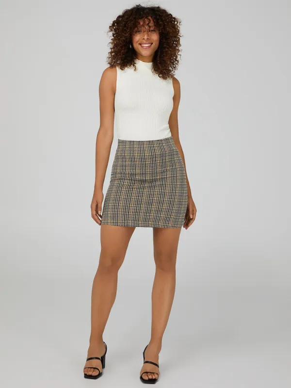Plaid Mini Skirt sold by Suzy Shier