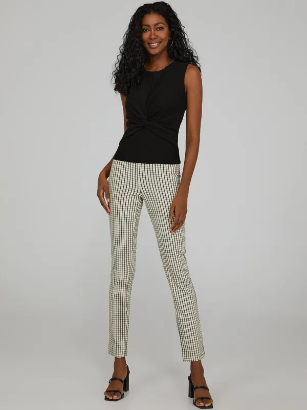 Wide-Waisted Ankle Length Pants sold by Suzy Shier