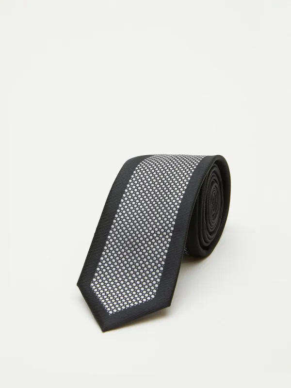 Micro Polka Dot Tie sold by Suzy Shier