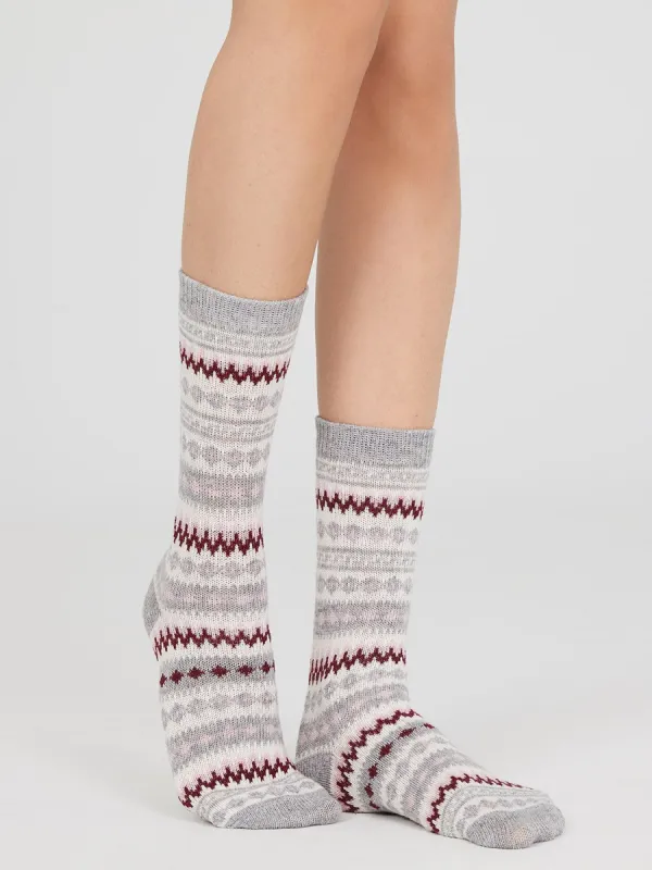 2-Pack Of Multi-Print Socks sold by Suzy Shier