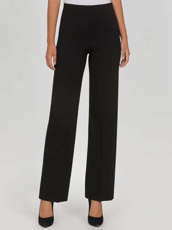Clean Tailored Waist Straight Leg Pant sold by Suzy Shier