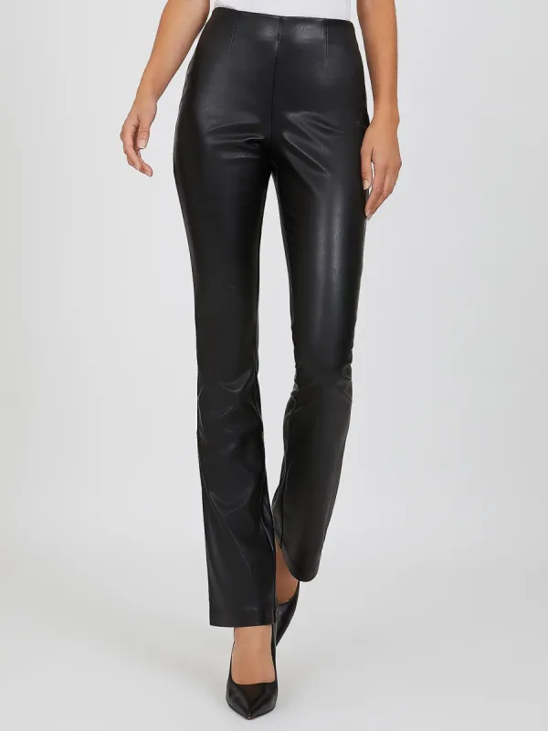 Flare Leg Side Zipper Pants made by Suzy Shier