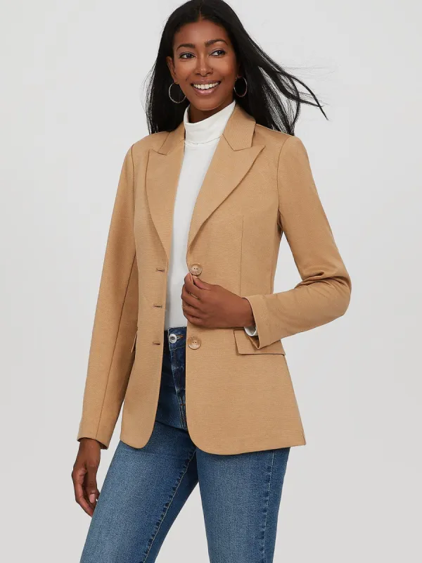 Classic 3-Button Blazer sold by Suzy Shier