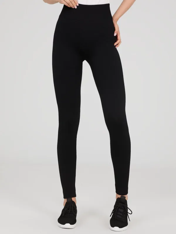 Geo Pattern Fleece Lined Leggings sold by Suzy Shier