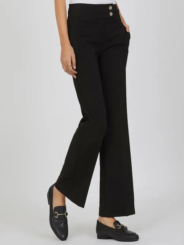 High Waist Wide Leg Pant sold by Suzy Shier