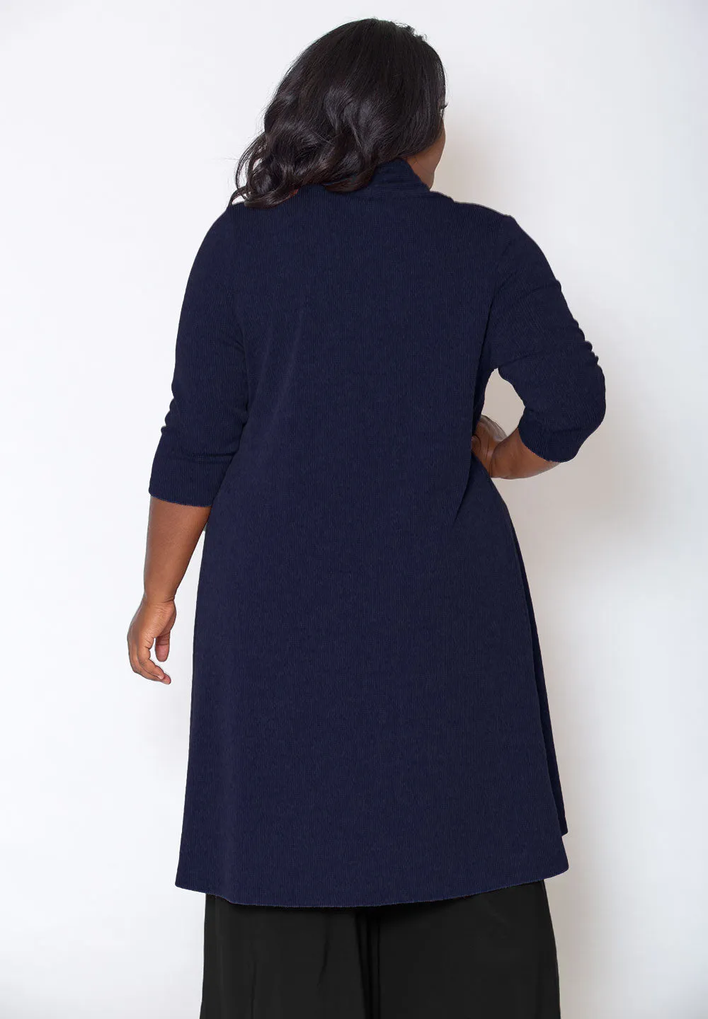 Knit Long Parker Cardigan sold by SWAK product image thumbnail 2