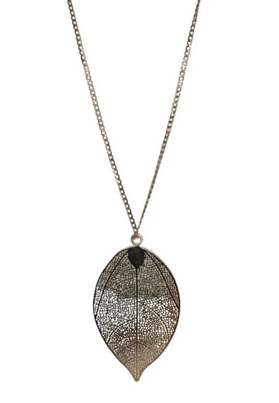Necklace Lazer Cut Leaf 4 sold by SWAK