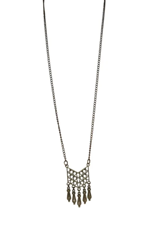 Necklace Brass Gate 10 made by SWAK