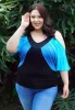 Molly Color Block Top sold by SWAK