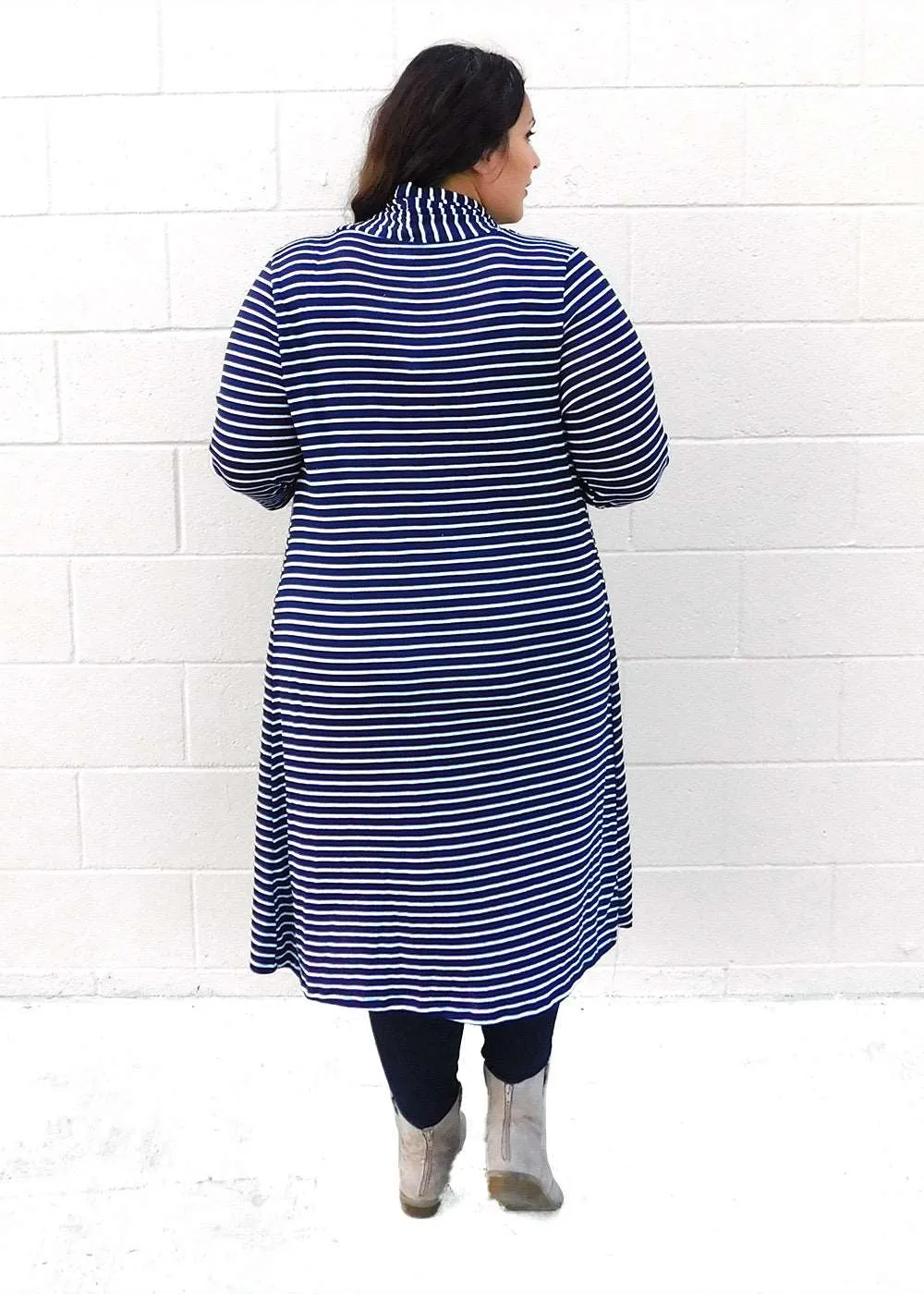 Knit Long Parker Cardigan sold by SWAK product image thumbnail 2