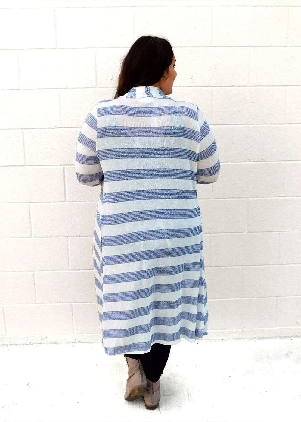 Knit Long Parker Cardigan sold by SWAK product image thumbnail 2