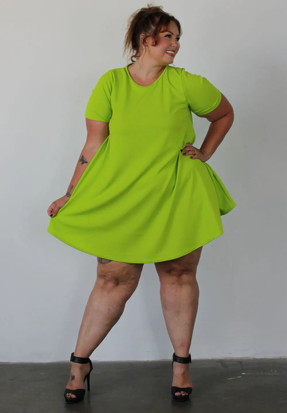 Olive Dress sold by SWAK