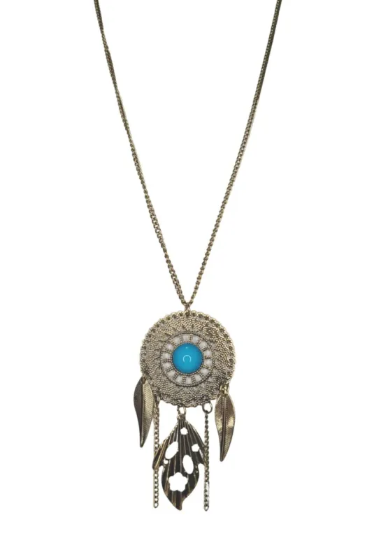 Necklace Blue Dream Catcher 12 sold by SWAK