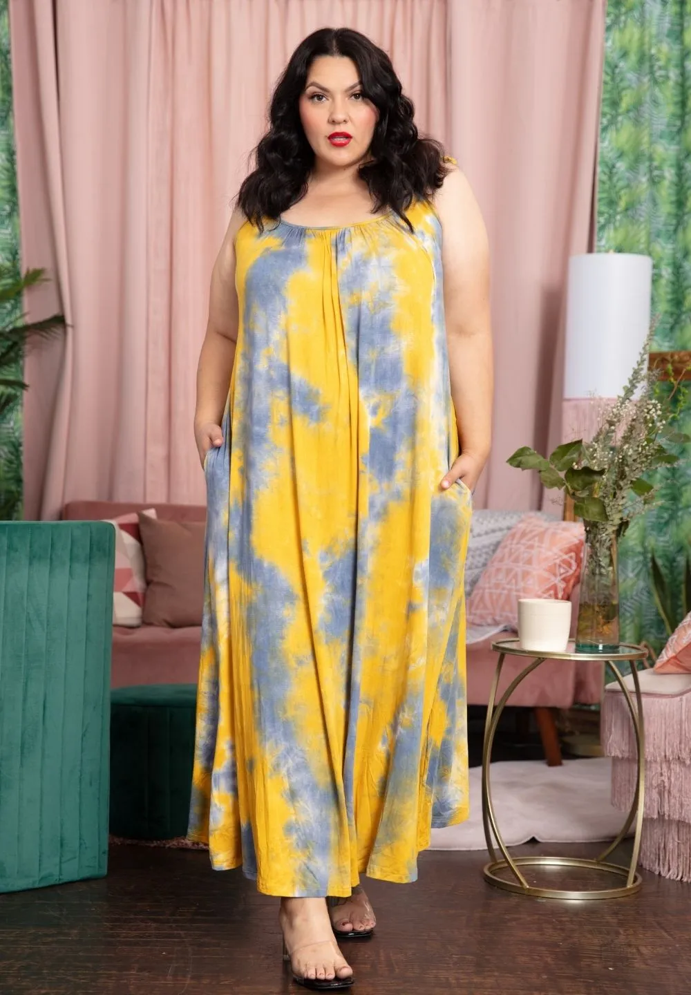 Pretty Cami Maxi Dress sold by SWAK