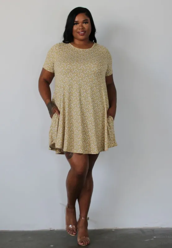 Olive Dress sold by SWAK