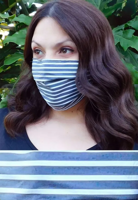 Grey Stripe Mask sold by SWAK