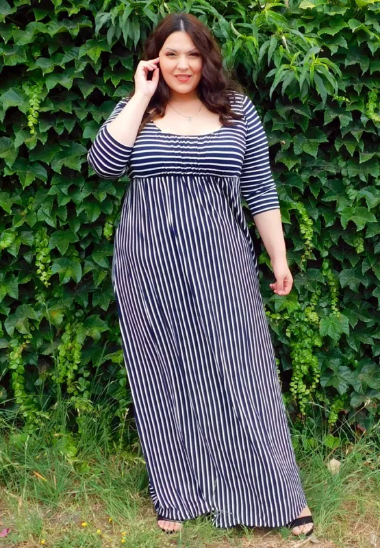 Lois Maxi Dress Stripe sold by SWAK