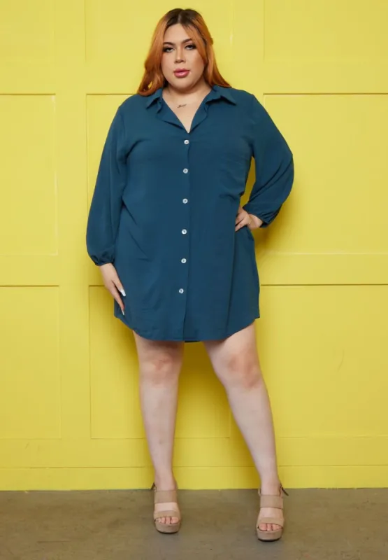 Alina Shirt Dress sold by SWAK