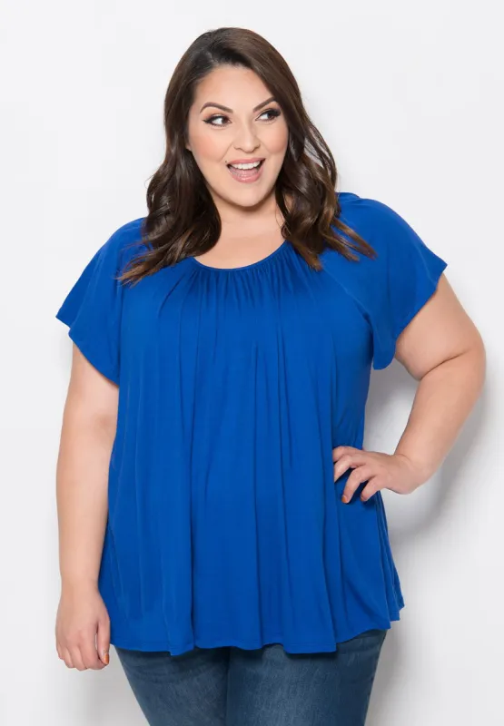 Pretty Flutter Top sold by SWAK