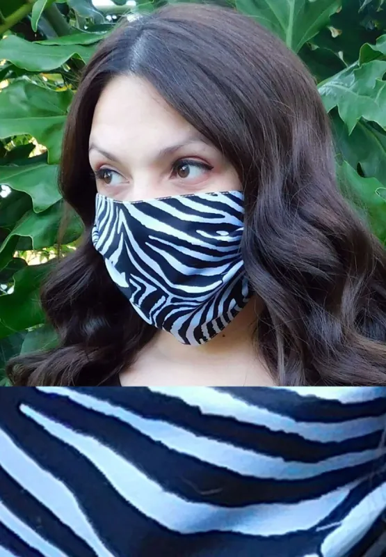 Blue Zebra Mask sold by SWAK