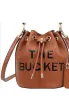 The Bucket Handbag Brown sold by SWAK