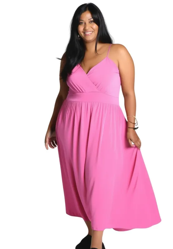 Sabrina Maxi Dress Pink sold by SWAK