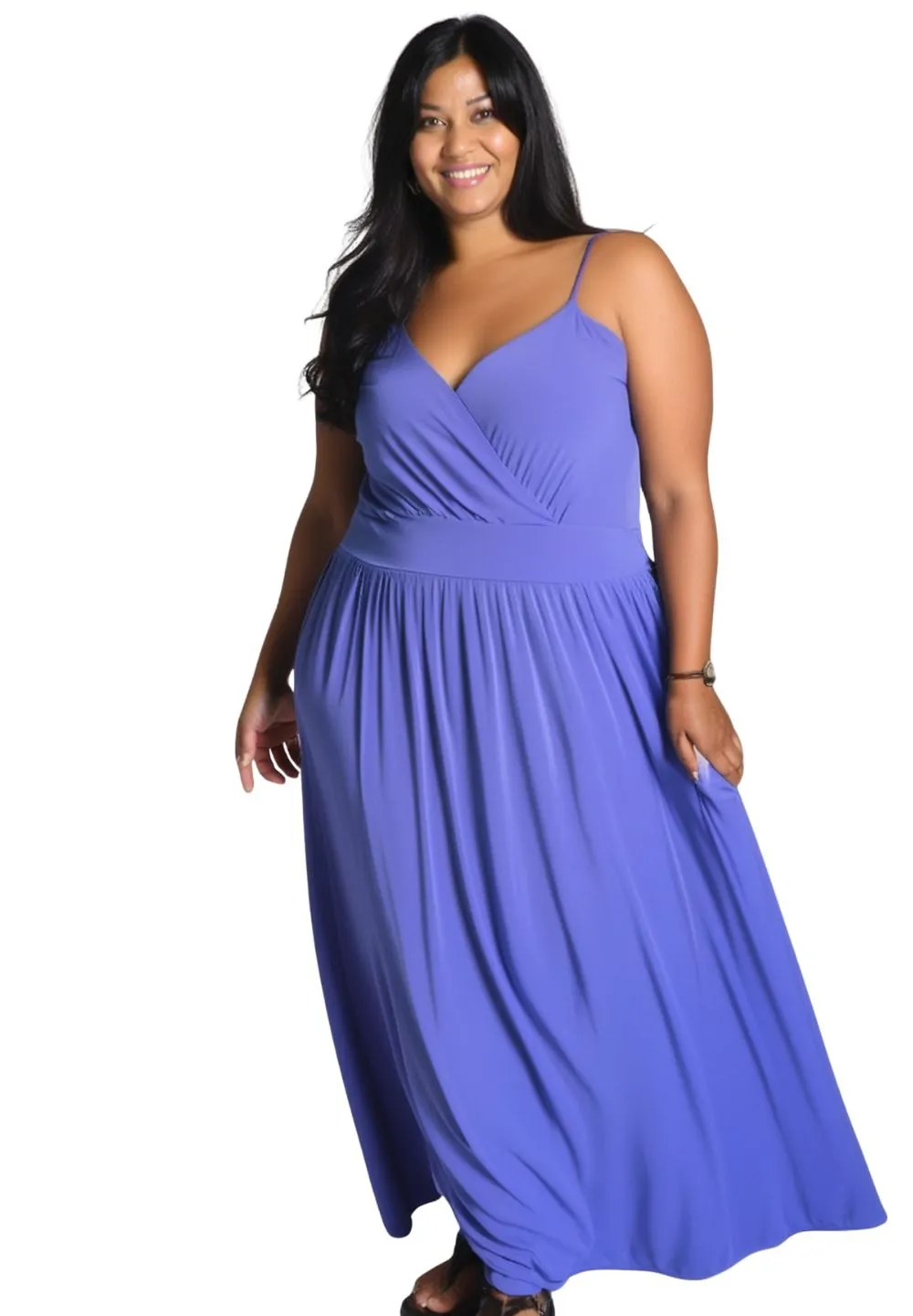 Sabrina Maxi Dress Purple sold by SWAK