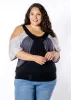 Molly Color Block Top sold by SWAK