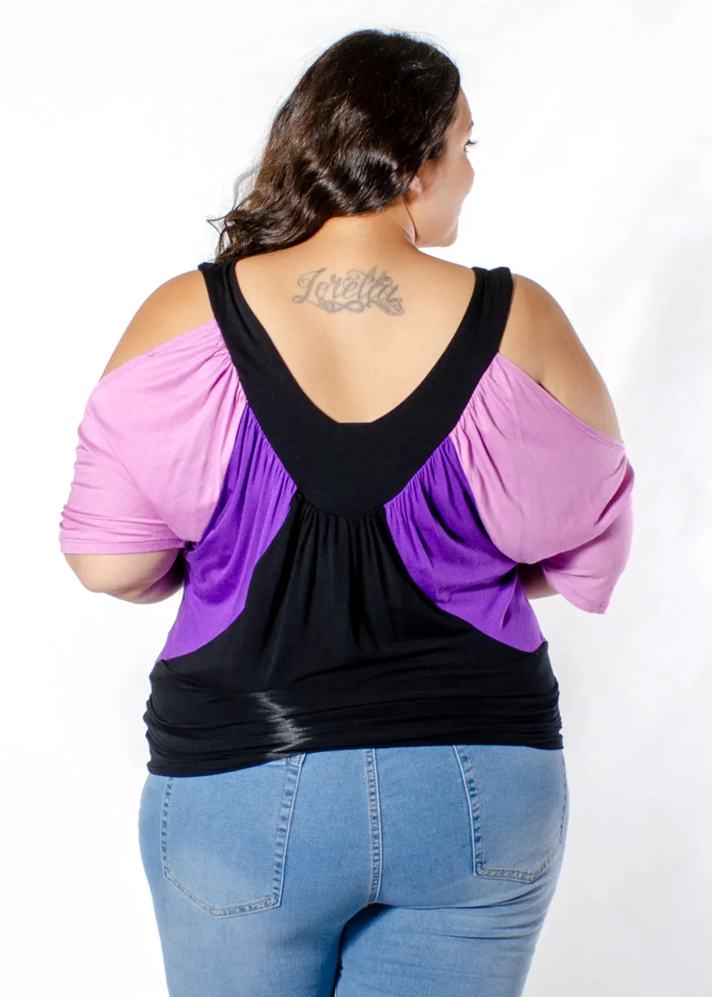 Molly Color Block Top sold by SWAK product image thumbnail 3