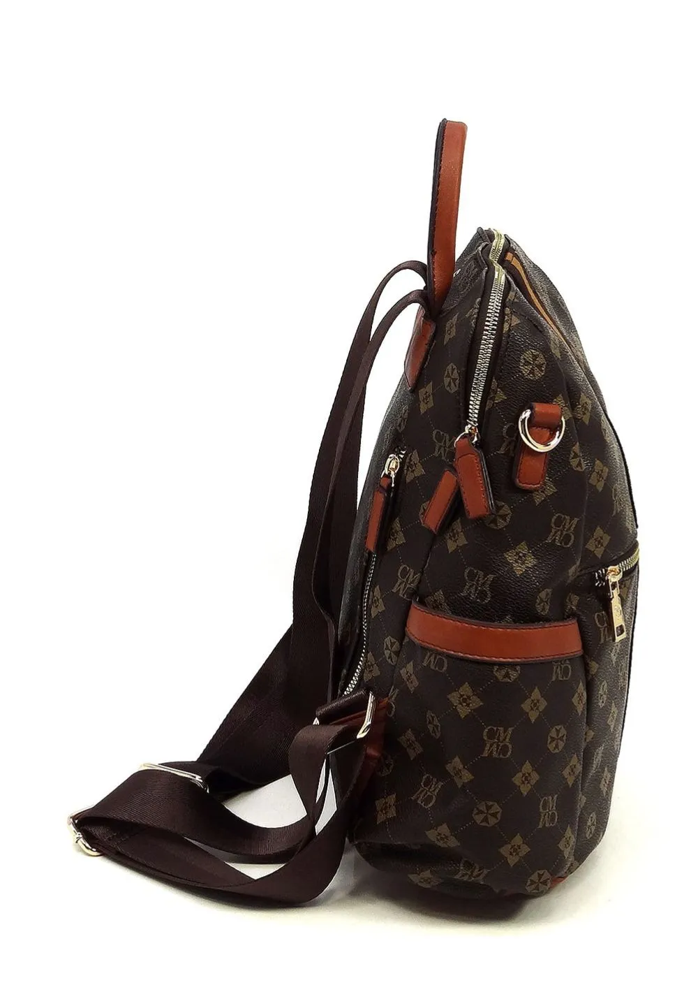 Brown CM Monogram Convertible Backpack sold by SWAK product image thumbnail 4