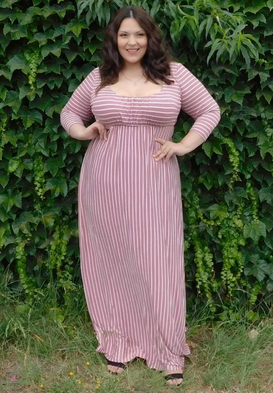 Lois Maxi Dress Stripe sold by SWAK