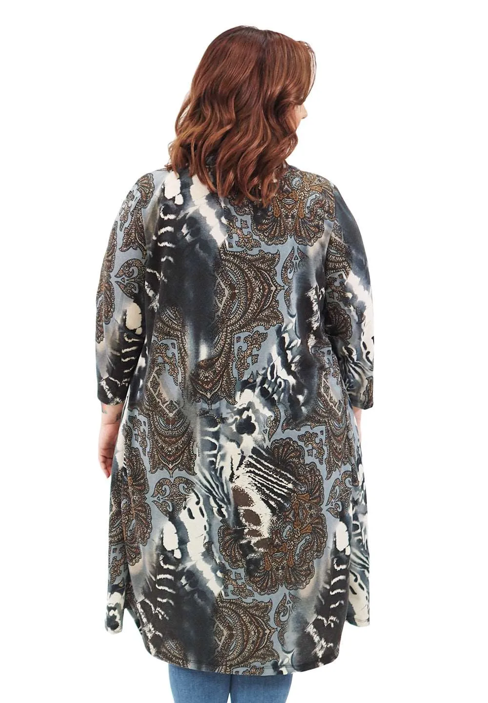 Knit Long Parker Cardigan sold by SWAK product image thumbnail 2