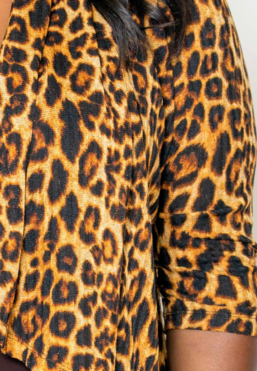 Knit Open Cardigan sold by SWAK product image thumbnail 3