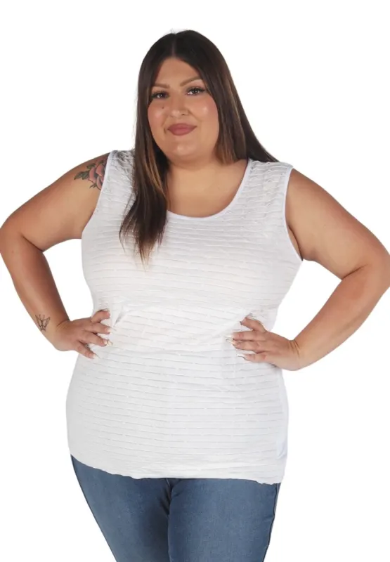 Remi Ruffle Top sold by SWAK