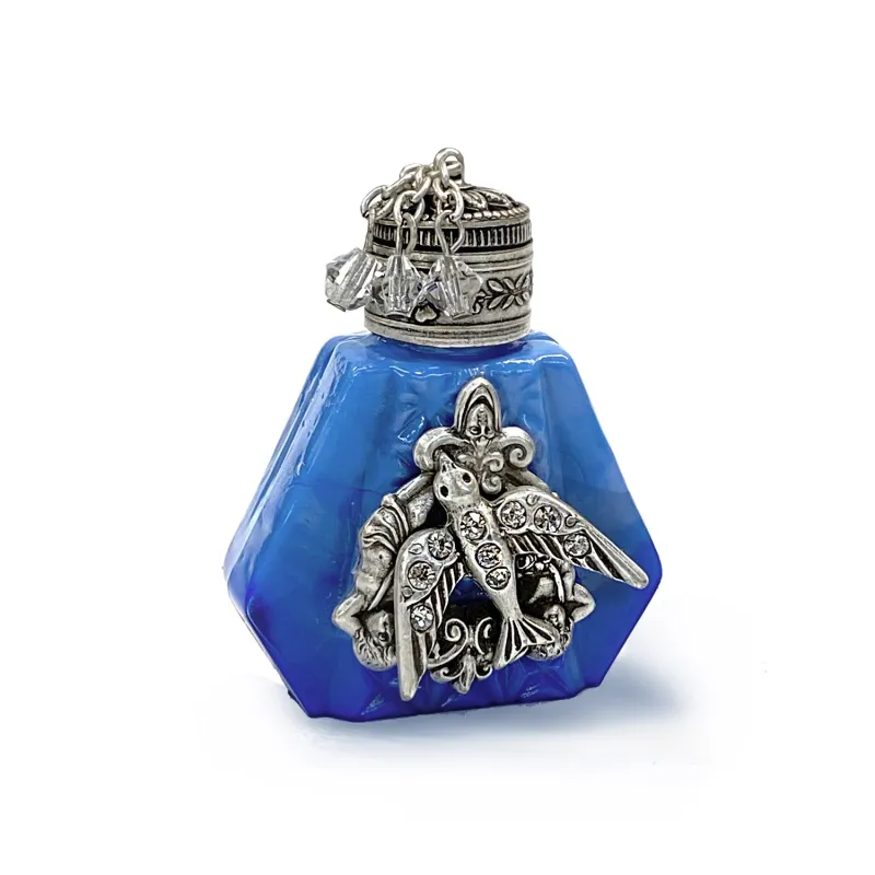 Silver Swallow Vintage Mini Perfume Bottle BO616 sold by Sweet Romance