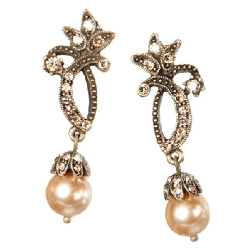 Opera Pearls Earrings sold by Sweet Romance