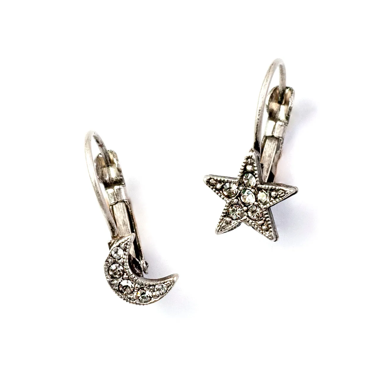 Star & Moon Earrings E1491 sold by Sweet Romance