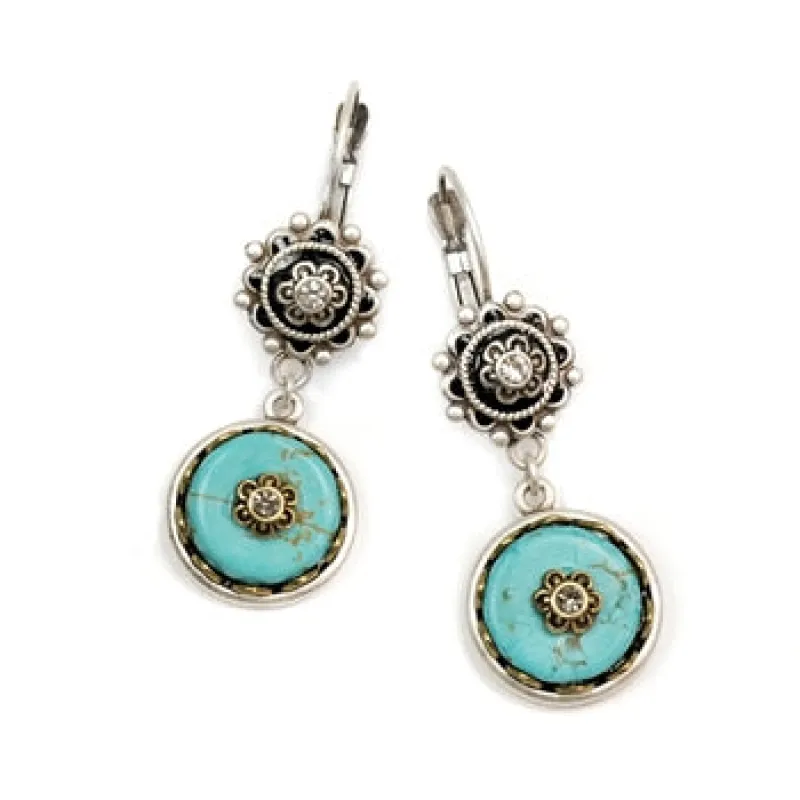 Mojave Button Earrings sold by Sweet Romance