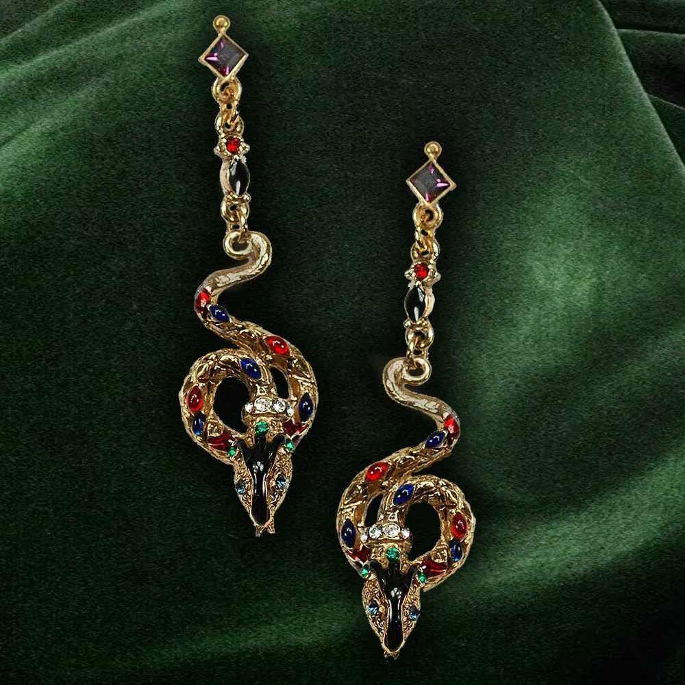Snake Serpent Earrings E701 sold by Sweet Romance product image thumbnail 4