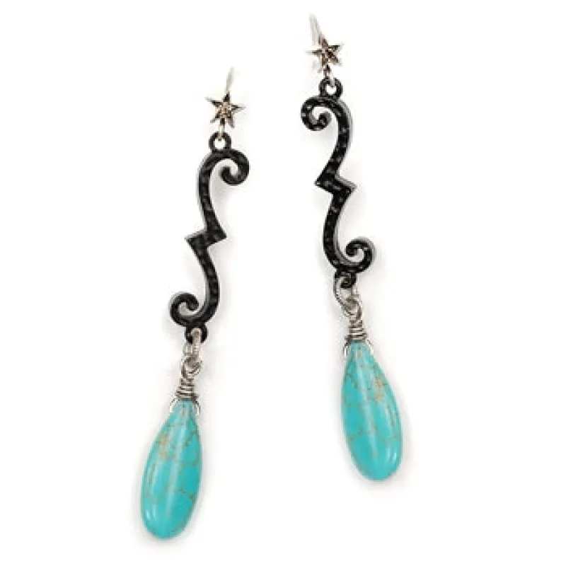 Western Wrought Iron Earrings sold by Sweet Romance