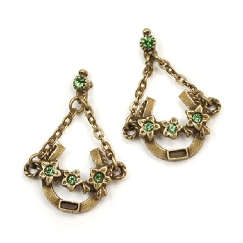 Horseshoe Garland Earrings E318 sold by Sweet Romance