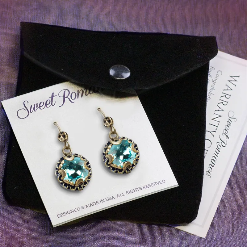 Crystal Dot Earrings E1297 sold by Sweet Romance