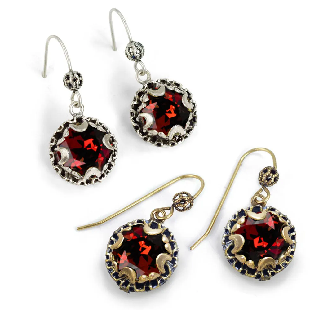 Crystal Dot Earrings E1297 sold by Sweet Romance product image thumbnail 4