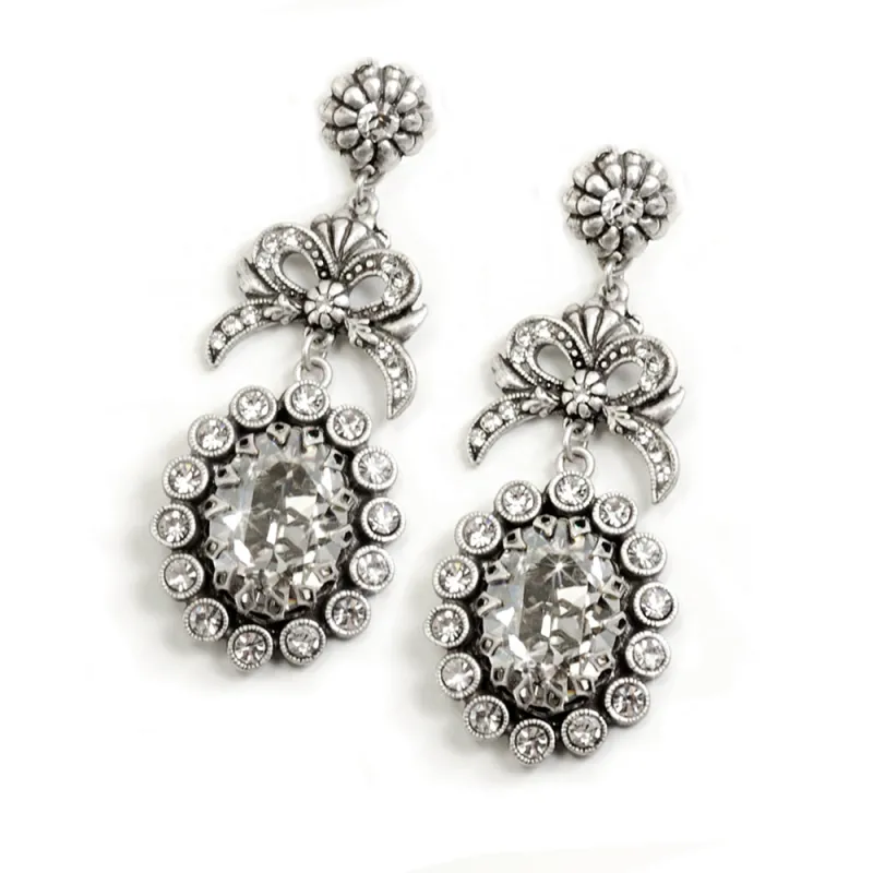 Katarina Crystal Earrings E1082 sold by Sweet Romance